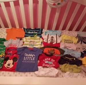 Baby short sleeve onsies 0/3